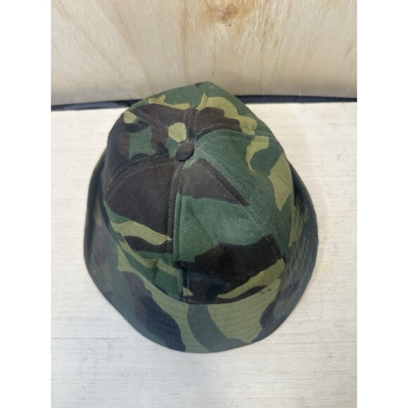 VTG Original Jones Hunting Cap Bucket Hat Fedora Size Medium USA Made Camo - Picture 2 of 7